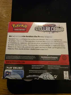 Pokemon TCG Sword & Shield STELLAR CROWN Booster Box NEW/Factory Sealed - Image 3