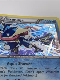 Pokemon TCG - Greninja - XY162 Black Star Promo - Image 2