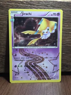Pokemon TCG XY Generations Radiant Collection Jirachi Card RC13/RC32 Holo LP - Image 1