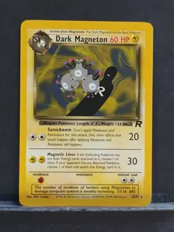 Dark Magneton 28/82; 2000 Team Rocket; Pokemon - Image 1