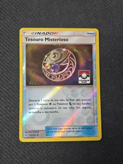 Portuguese Pokemon TCG: Mysterious Treasure 113/131 (League Cup) STAFF Promo - Image 1