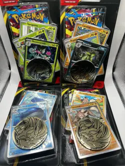 Pokemon Mega Evolution Blisters NEW Set 4 Meowscarda/Tyranitar/Wailord/Lycanroc - Image 1
