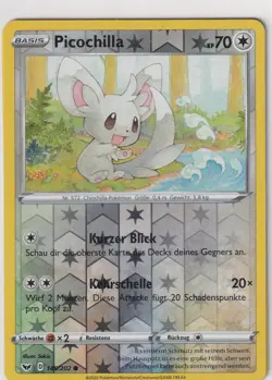 Pokemon Karte Schwert und Schild Nr. 145/202 Picochilla Reverse Holo deutsch - Image 1