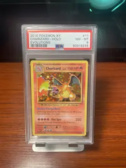 Pokemon TCG Charizard Evolutions 11/108 Reverse Holo/Foil PSA8 - Image 1