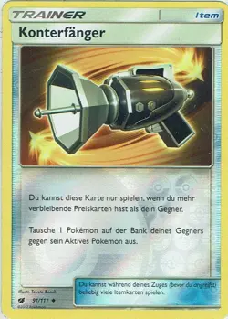 Pokemon Aufziehen der Sturmrote Nr. 91/111 Konterfanger Reverse Holo deutsch - Image 1