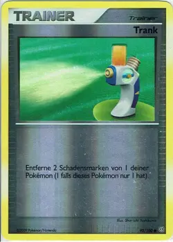 Pokemon Karte Trading D&P Sturmtief Nr. 92/100 Trank Reverse Holo deutsch - Image 1
