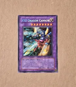 Yugioh XYZ-Dragon Cannon BPT-010 Secret Rare Collectors Tin MP - Image 1