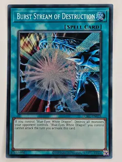 Yu Gi Oh - LCKC-EN025 Burst Stream of Destruction - Secret Rare - Image 1