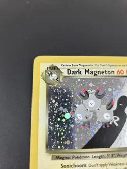 Dark Magneton 11/82 Pokemon Card Holo WOTC Team Rocket - Excellent Condition - Image 2