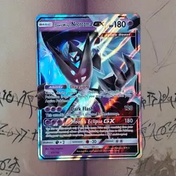 Dawn Wings Necrozma GX 63/156 Ultra Prism Holo NM Pokemon Card English - Image 1