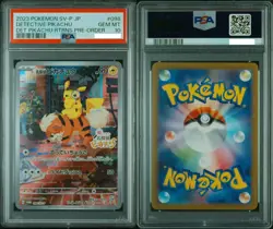 Detective Pikachu Returns SV-P 098 Pokemon TCG Japanese Promo Card PSA 10 - Image 4