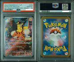 PSA 10 Detective Pikachu Returns SV-P 098 Pokemon TCG Japanese Promo Card - Image 4