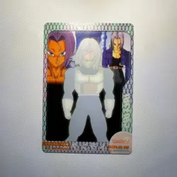S0460 Trunks 150 Japanese Dragon Ball x Morinaga Clear Wafer Card - Image 2