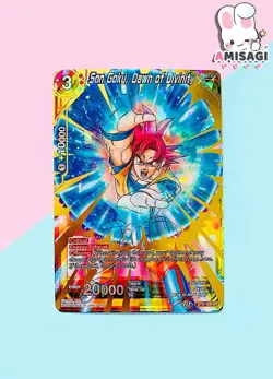 Dragon Ball Super Trading Card - Son Goku Dawn of Divinity BT8-109 SR Foil Karte - Image 1