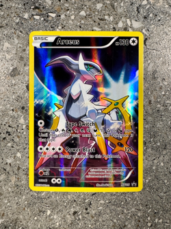 Pokemon TCG Cards Arceus XY116 Black Star Promo Holo Full Art - Image 1