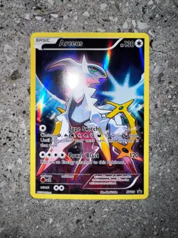 Pokemon TCG Cards Arceus XY116 Black Star Promo Holo Full Art - Image 3