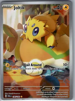 Joltik 196/182 SV04: Paradox Rift - Pokemon Card - NM - Image 1