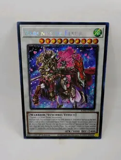 YU-GI-OH! Baronne de Fleur. RA01-EN034. 1st Edition Secret Rare Card. TCG CCG - Image 1