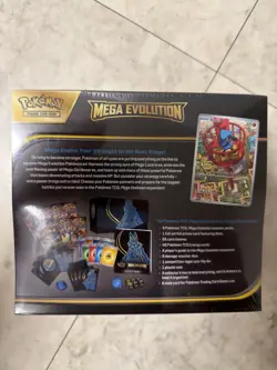 Pokemon Trading Card Game TCG Mega Evolution Elite Trainer Box (Lucario) Sealed - Image 2