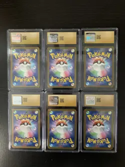 CGC 10 PRISTINE McDonald's Promo Complete Set Pikachu Pokemon Card Japanese - Image 2
