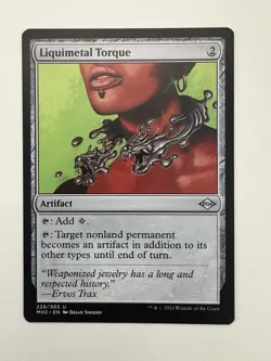 Liquimetal Torque MTG Magic the Gathering Card NM Near Mint MH2 - Image 1