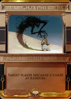 MTG English Mind Twist NM Foil Amonkhet Invocations - Image 1