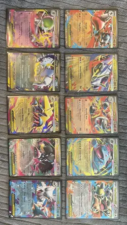 Mega Evolution EX Lot of 10 Pokemon Cards - Image 1