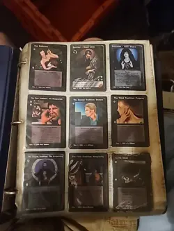 Vampire The Eternal Struggle Collectable Card Game Trading Jyhad Lot Of 438 - Image 1