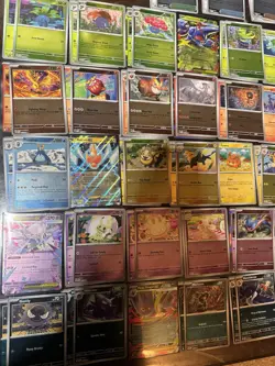 Phantasmal Flames Base Master Set Mint Condition With Most Reverse And Ex Cards - Image 2