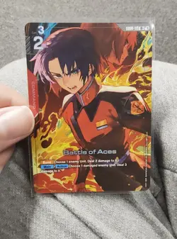 Battle Of Aces - Newtype Rising #GD01-111 R+ - NM / Mint Gundam Card Game - Image 1