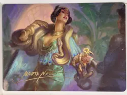 Venom Connoisseur - GOLD STAMPED ART CARD- Magic the Gathering MTG Nice! - Image 1