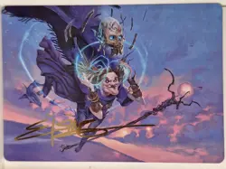 Zur, Eternal Schemer - GOLD STAMPED ART CARD - Magic the Gathering MTG Nice! - Image 1