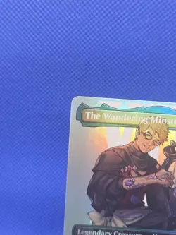 Magic the Gathering Final Fantasy The Wandering Minstrel 0403 Borderless Foil NM - Image 3