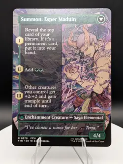 Esper Origins (Borderless) Final Fantasy MTG (NM) - Image 2