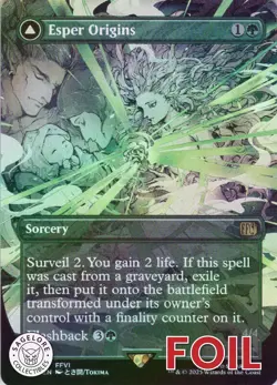 MTG Esper Origins (Borderless) (370) | NM Foil | Final Fantasy {FIN} - Image 1