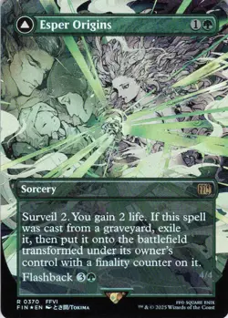 MTG Esper Origins (Borderless) (370) | NM Foil | Final Fantasy {FIN} - Image 2