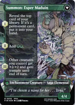 MTG Esper Origins (Borderless) (370) | NM Foil | Final Fantasy {FIN} - Image 3