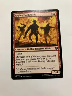 Raging Goblinoids (# 85) - MTG Marvel's Spider-Man - Regular - NM - Image 1