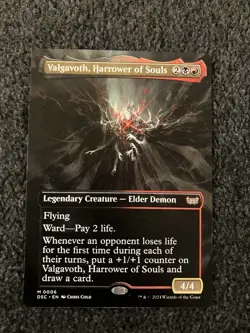 Magic MTG Valgavoth, Harrower of Souls (Borderless) - Duskmourn House of Horror - Image 1