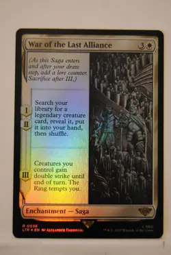 Magic: Lord of the Rings: War of the Lat Alliance #0036 NM Foil - Image 1