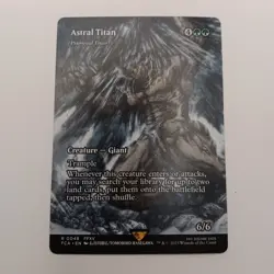 Astral Titan MTG Rare Magic: The Gathering Final Fantasy Reprint Primeval FFXV - Image 1