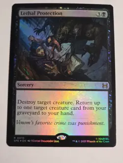 MTG - Lethal Protection FOIL - Marvel: Spider-Man - Image 1