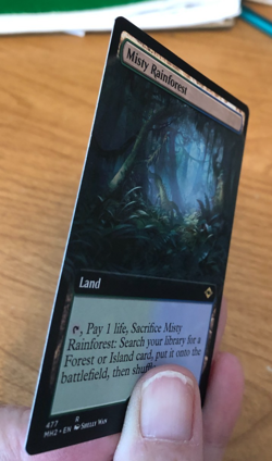 MTG Misty Rainforest Non-Foil from Modern Horizons NM - Image 3