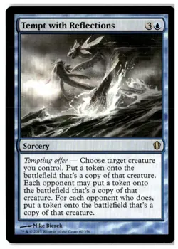MTG Tempt with Reflections - Commander 2013 Moderately Played English - Image 1