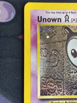 Pokemon Unown A 14/75 Holo Neo Discovery Unlimited 2001 MP - Image 4