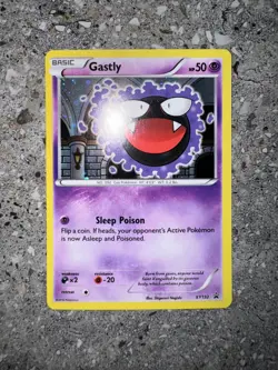 Pokemon TCG Cards Gastly XY132 Black Star Promo Holo - Image 3