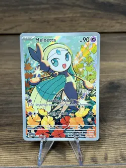 Meloetta 026 Black Star Promo Illustration Rare - Pokemon Mega Evolutions - Image 1
