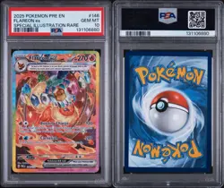 Pokemon Flareon EX 2025 Pre-EN 146/131 Special Illustration Rare PSA 10 - Image 3