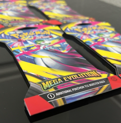 Pokemon TCG Mega Evolution Sleeved Booster Pack LOT OF 4 - Image 3