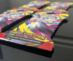 Pokemon TCG Mega Evolution Sleeved Booster Pack LOT OF 4 - Image 4